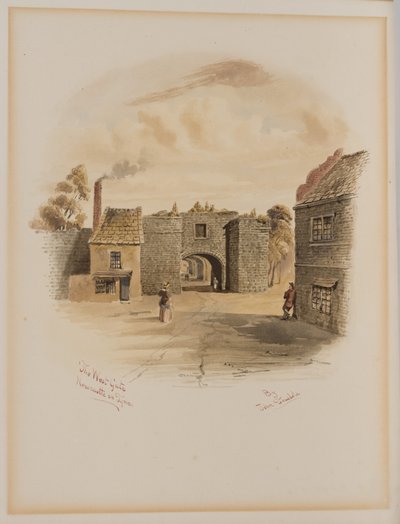 West Gate, Newcastle upon Tyne (vartalon väri) tekijältä John Teasdale