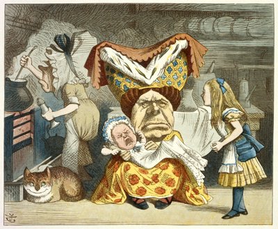 Alice ja herttuatar tekijältä John Tenniel