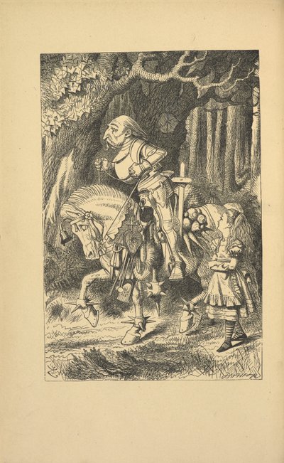 Liisa ja valkoinen ritari. tekijältä John Tenniel