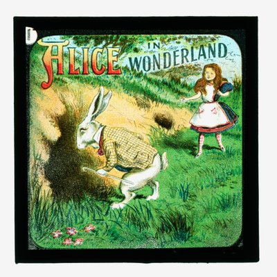 Liisa ihmemaassa, värilliset lyhtydiat tekijältä John Tenniel