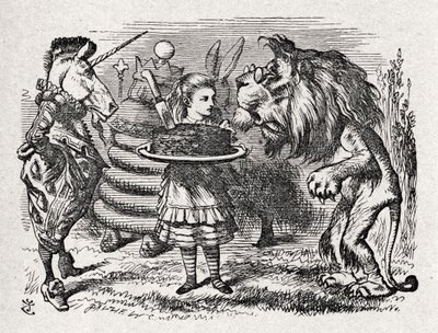 Liisa leijona ja tekijältä John Tenniel