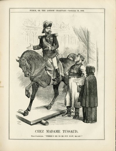 Kuva John Tennielista (1820-1914) Punchissa tekijältä John Tenniel
