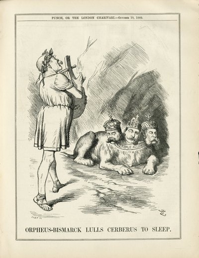 Kuva John Tennielista (1820-1914) Punchissa tekijältä John Tenniel