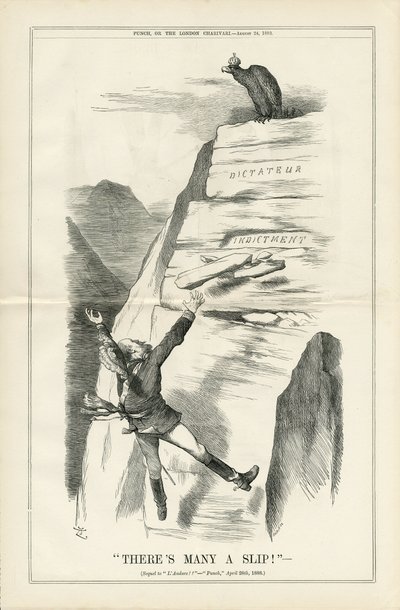 Kuva John Tennielista (1820-1914) Punchissa tekijältä John Tenniel