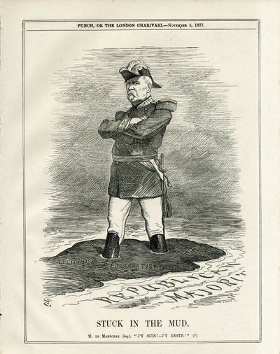 Kuva John Tennielista (1820-1914) Punchissa tekijältä John Tenniel