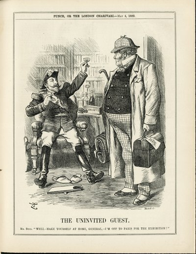 John Tennielin (1820-1914) kuvitus Punch-lehdessä. tekijältä John Tenniel