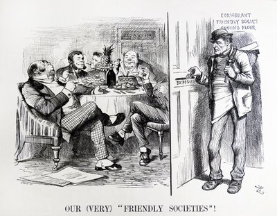 John Tennielin sarjakuva nimeltä "Enquiry by the Registrar General" tekijältä John Tenniel