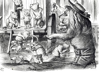 Punchin neuvoja brittiläisille merenrantalomailijoita tekijältä John Tenniel