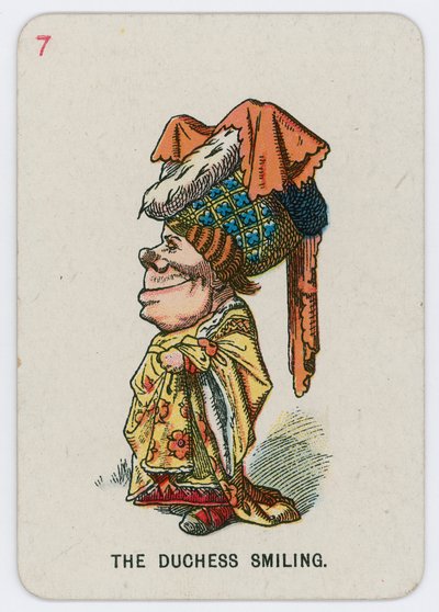 Herttuatar hymyilee tekijältä John Tenniel