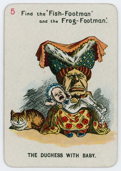 Herttuatar vauvan kanssa tekijältä John Tenniel