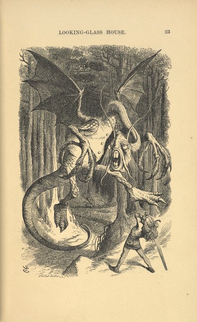 Jabberwocky. tekijältä John Tenniel