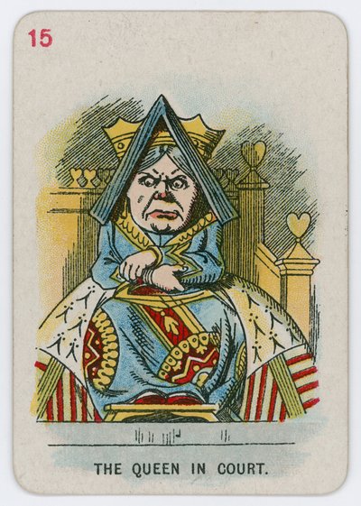 Kuningatar hovissa tekijältä John Tenniel