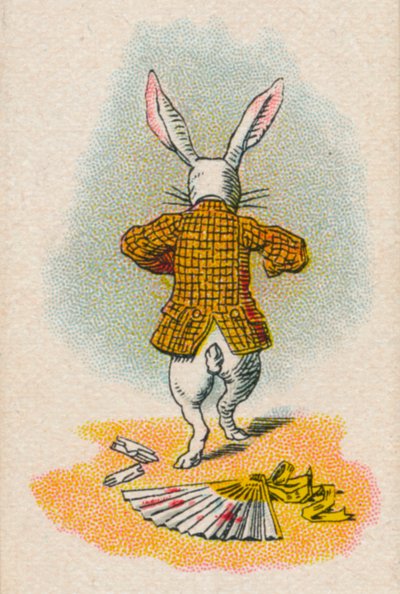 Kani juoksee karkuun, 1930 tekijältä John Tenniel