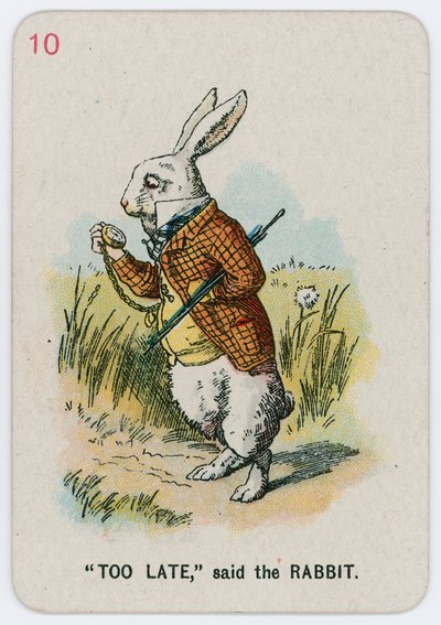 Liian myöhäistä, sanoi Kani tekijältä John Tenniel