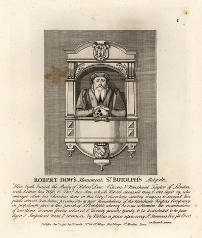 Kauppias taylorin ja filantrooppi Robert Dow
