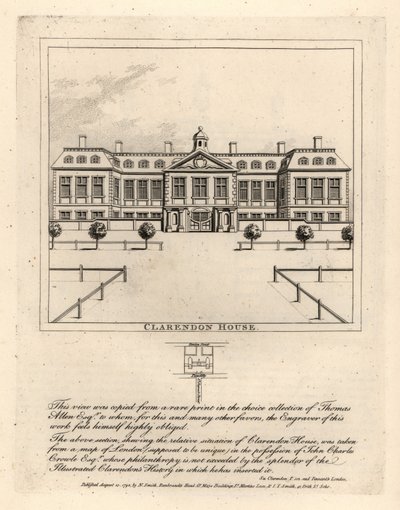 Näkymä Clarendon Housesta St James