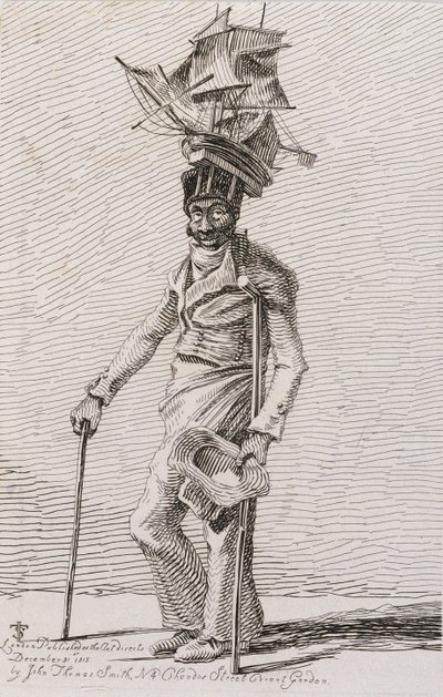 Joseph Johnson, julkaisusta Etchings of Remarkable Beggars, Itinerant Traders and Other Persons..., 1815 9 tekijältä John Thomas after Smith