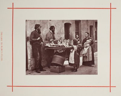 Jälleenmyyjä Fancy-Waressa, 1877. tekijältä John Thomson