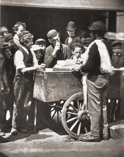 Halfpenny Ices, J. Thomsonin ja Adolphe Smithin elokuvasta Street Life in London tekijältä John Thomson