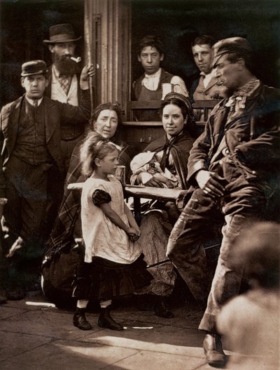 Hookey Alf of Whitechapel, "Street Life in London", 1877-78 (woodburytype) tekijältä John Thomson