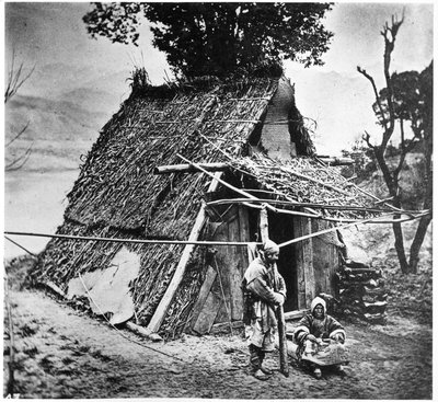 Mountain Hut, Huzehin maakunta, n. 1867–1872 tekijältä John Thomson