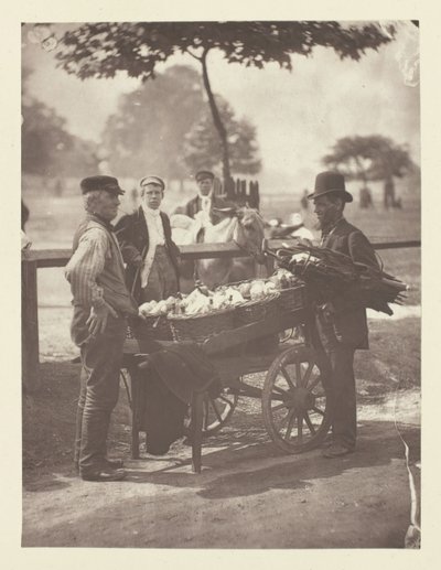 Mush-Fakers ja Ginger-Beer Makers, 1881. tekijältä John Thomson