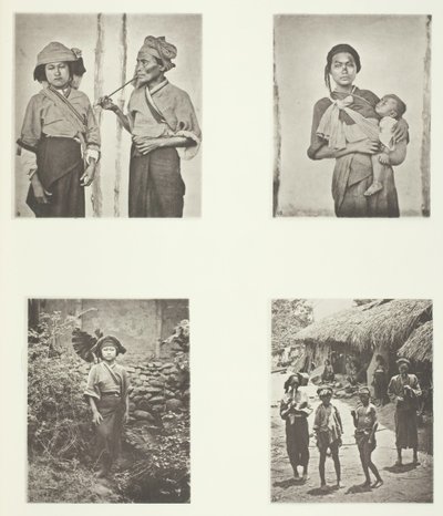 Pepohoan Women, Kantotapa, Baksa Womenin puku, Lakoli, n. 1868. tekijältä John Thomson