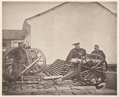 Näkymä Nankingin arsenaalissa tekijältä John Thomson