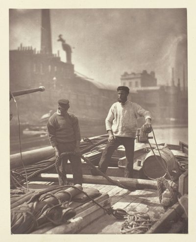 Työläiset hiljaisella moottoritiellä, 1881. tekijältä John Thomson