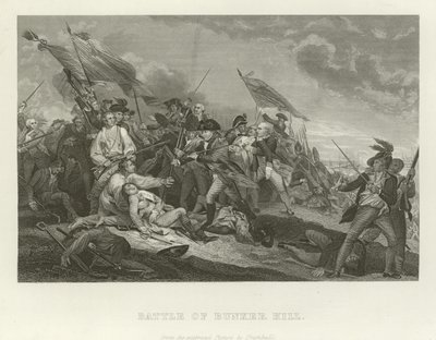 Bunker Hillin taistelu tekijältä John Trumbull