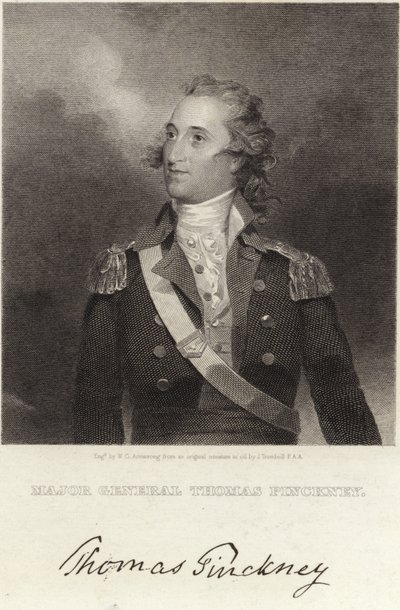 Kenraalimajuri Thomas Pinckney tekijältä John Trumbull