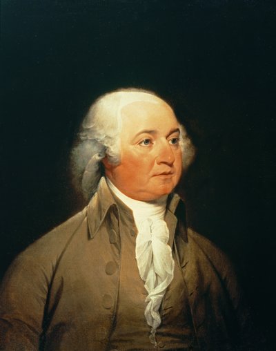 John Adamsin muotokuva, n. 1793 tekijältä John Trumbull