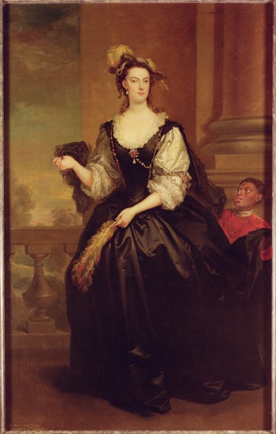 Muotokuva Anne Howardista, Lady Yongesta. tekijältä John Vanderbanck