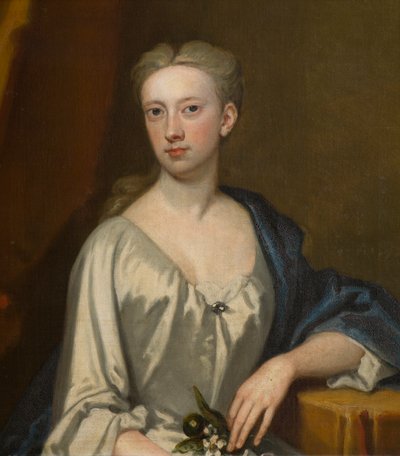 Lady Ann Newportin muotokuva, Lady Bridgeman (1690-1752), n. 1714-39 (öljy kankaalle) tekijältä John Vanderbank