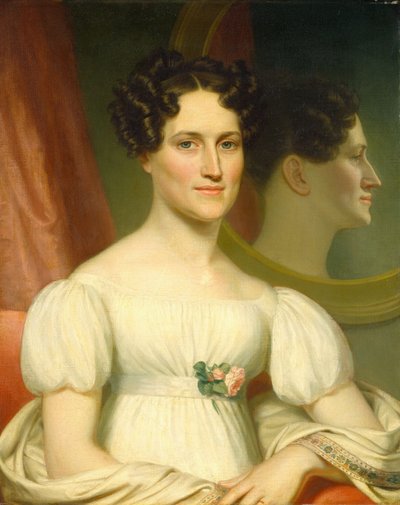 Mary Ellis Bell Rouva Isaac Bell, c. 1827. tekijältä John Vanderlyn