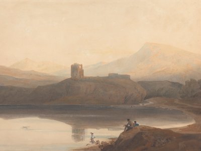 Llanberis-järvi ja Dolbadernin linna tekijältä John Varley