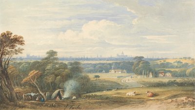 Londres vista do Sudoeste finlandês tekijältä John Varley