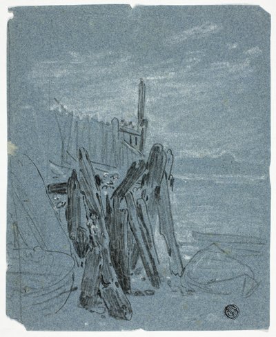 Stockade lähellä rantaa tekijältä John Varley