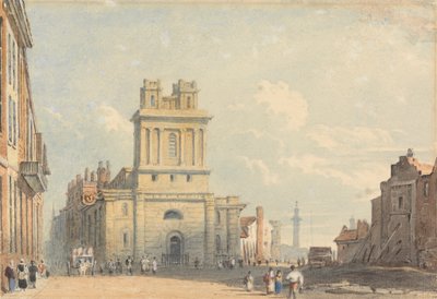 Näkymä New Streetille, lähellä London Bridgeä tekijältä John Varley