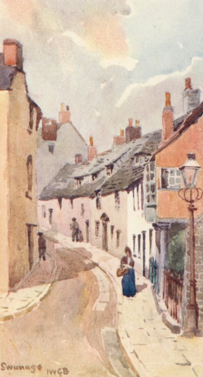 High Street, Swanage (värilitro). tekijältä John W.G. Bond