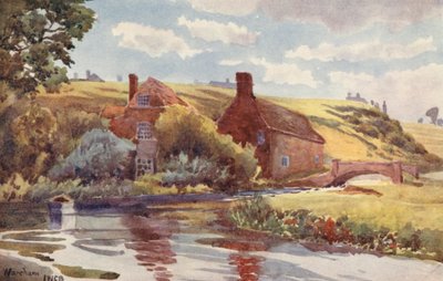 Old Mill, Wareham (värilitro) tekijältä John W.G. Bond