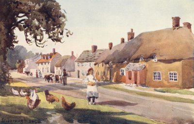 Stoborough (värilitografia) tekijältä John W.G. Bond