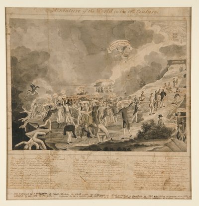 Tutkimus maailman pienoismalliin 1800-luvulla tekijältä John Warner Barber