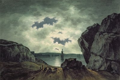 Bay Scene Moonlightissa tekijältä John Warwick Smith