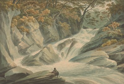Hafod: Cascaden yläosa tekijältä John Warwick Smith