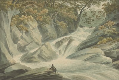 Hafod: Kaskadin yläosa tekijältä John Warwick Smith