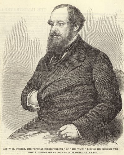Sir William Howard Russellin muotokuva tekijältä John Watkins