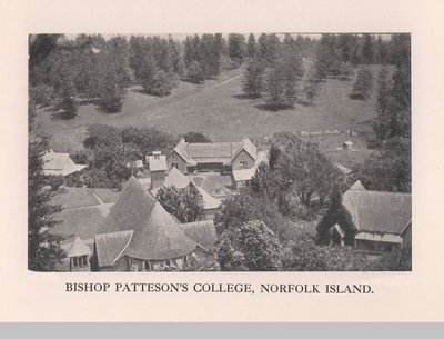 Bishop Pattesons College, Norfolk Island, 1912 tekijältä John Watt Beattie