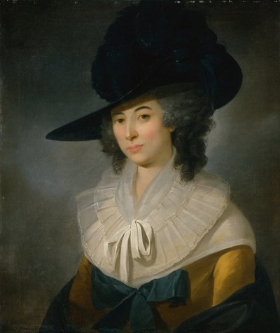 Rouva William Blighin muotokuva tekijältä John Webber