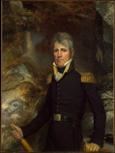 Kenraali Andrew Jackson, noin 1819 tekijältä John Wesley Jarvis